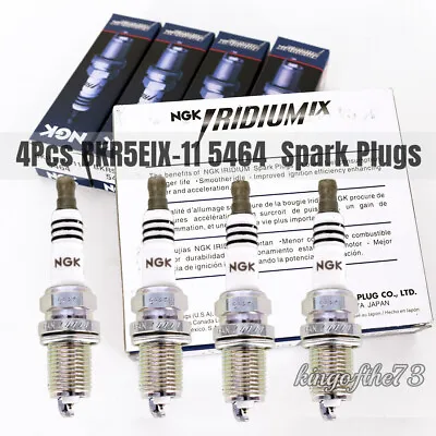 4Pcs NGK  Iridium IX BKR5EIX-11 Spark Plugs For Toyota Mitsubishi Mazda 5464 • $29.80