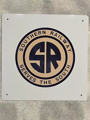 Southern Railway - Serves The South - Railroad Train Metal Sign New 8 X 8  • $8