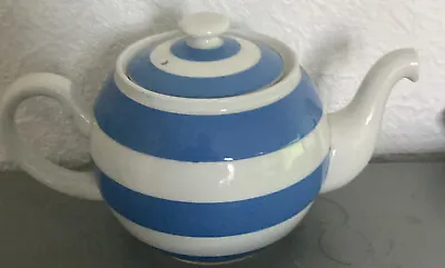 £30 • Buy Lovely Rare Vintage Collectable T G Green Cornishware Large Betty Globe Teapot