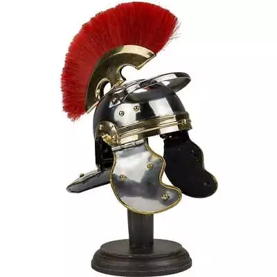 Medieval Mini Roman Helmet For Display Miniature Home Decor & Gifts Decorative • $35.25