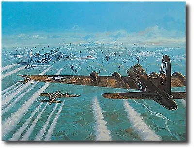 The Gauntlet By John Amendola - B-17 Flying Fortress - Aviation Art Prints • $40