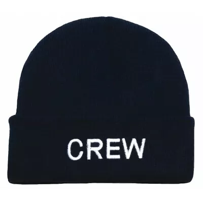 Nauticalia Beanie Hat - With Logo  Crew  - Sailing Hat • £4.99