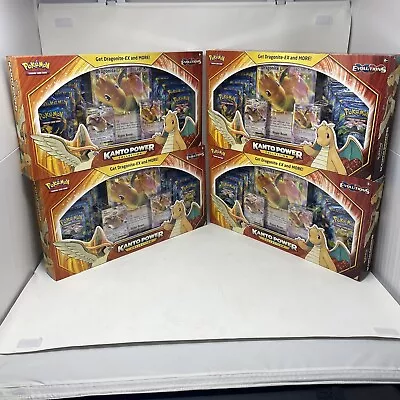 Pokemon Kanto Power Collection Box 4x Lot Dragonite Sealed New In Hand Mewtwo • $1179.95