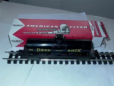 American Flyer #24321 Deep Rock Tankcar W Brick Repro BOXEXC.Orig.True BEAUTY ! • $67.95