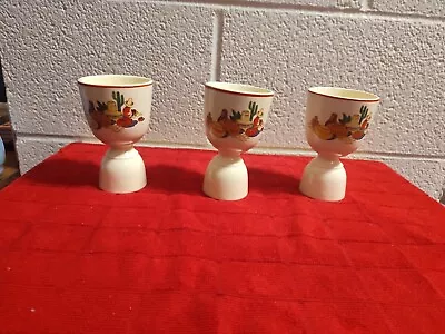 Vintage Homer Laughlin Double Egg Cup Mexicana • $149