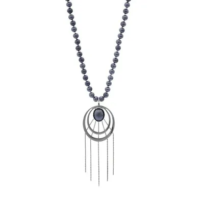 Misaki Women's Necklace Silver Fame QCRNFAME New • $80.42