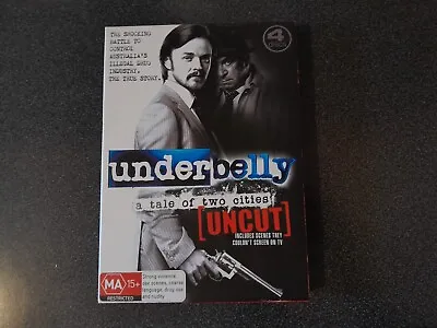 Underbelly A Tale Of Two Cities UNCUT DVD PAL Region 4 Australian Version • £12.95