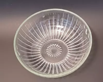 Vintage E.O. Brody Cleveland Ohio C932 Clear Glass Bowl 6  Diameter • $5.99