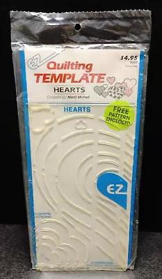 EZ Quilting Template HEARTS By Marti Michell #9307 • $10.95