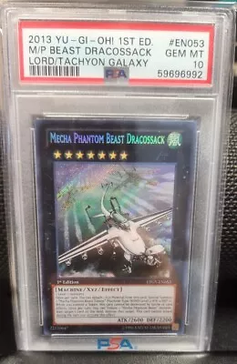 Mecha Phantom Beast Dracossack - LTGY-EN053 - Secret Rare - 1st Edition - NM • $80