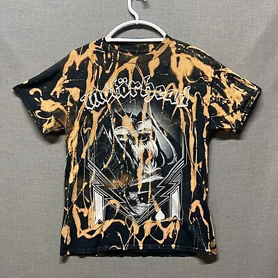 Motorhead Shirt Mens Medium Black Concert Band Rock Music Tour Tie Dye • $17.44