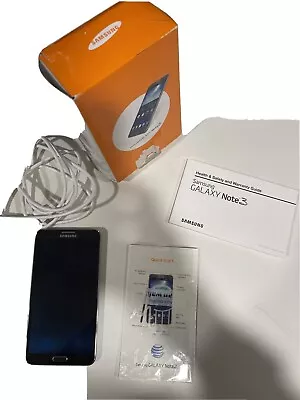 Samsung GALAXY NOTE 3 VERIZON Black SM-N900V 32GB Smartphone • $95