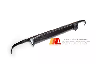 Carbon Fibre Rear Bumper Diffuser Quad Fits 2007-09 Mercedes W211 Sedan E63 AMG • $275.13