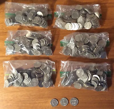 Lot Of 600 USED Quarter Slot Machine TOKENS 25 Cents FREE PRIORITY SHIP • $75