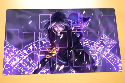 No.318# Yugioh TCG CCG Custom Playmat Yami Bakura Dark Necrofear Millennium Ring • $39.22