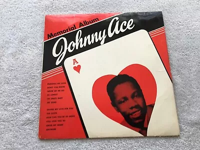 £30 • Buy Johnny Ace ~ Memorial Album 1955 Uk Vinyl Lp Album Vocalion Va 160177