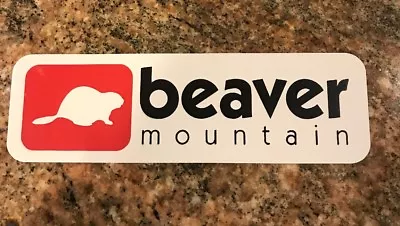 Beaver Mountain Ski Sticker - Skiing Snowboarding Utah Mountain Sports Burton • $3.99