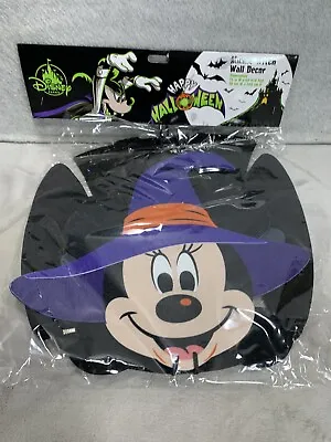 Disney Parks Halloween MINNIE MOUSE WITCH Wall Door Decor Decoration • $39.98