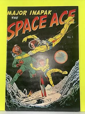 Major Inapak The Space Ace #1 Hi -Grade Golden Age Vintage Comic 1951 • $19.99