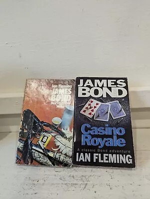 Vintage James Bond Books 1988 & 1976 Casino Royale You Only Live Twice  • £19.99