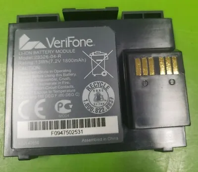 23326-04  23326-04-R  Battery For VeriFone VX610  VX610 Wireless Terminal  VX510 • $27