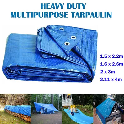 For Garden Rectangular Swimming Pool Cover Tarpaulin For Intex Bestway Frame • £8.99