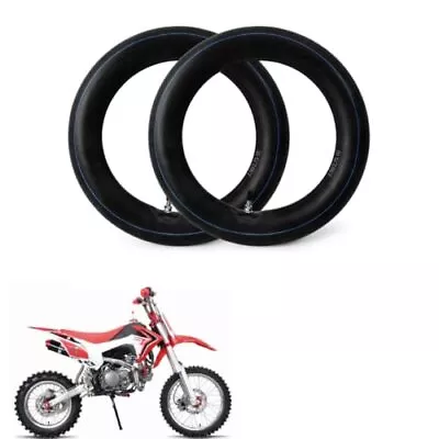 2x 2.75/3.00-21 Rubber Shradler Valve Dirt Bike Motorcycle Inner Tube 80/100-21 • $30.99