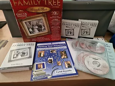 Generations Family Tree Deluxe Edition 20 CDs Win 95 Software By Sierra 1998  • £18.38