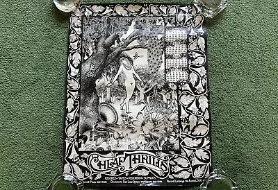 $49.95 • Buy Vintage 1980’s Cheap Thrills Records Tapes CDs California Store Poster USA