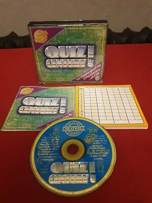 QUIZ OF THE CENTURY Hi-Fi Audio CD Score Pad Pencil Rules Game Fun Family (stg G • £2.99