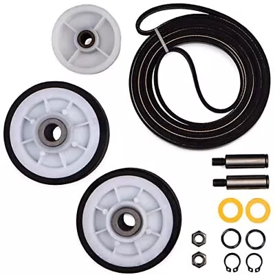 Dryer Drum Support Roller Belt Idler Pulley Repair Kit Maytag Dryer Parts Neptun • $45.94