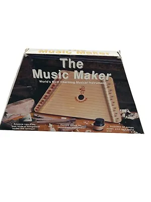 Vtg The Music Maker Nepenenoyka Lap Harp Zither Instrument Original Box & Music • $26