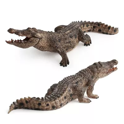 7.2inch Crocodile Animal Action Figure Collectible Toys Educational Creatures • $20.87
