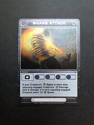 Snare Attack Rare Foil Beyond The Doors 113/222 Chaotic TCG • $2