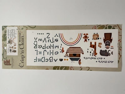 £3 • Buy Folk Art Triple Template Stencil 40 Days 40 Nights Country Sign Maker Alphabet