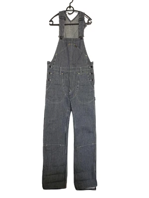 $559.26 • Buy Iron Heart Striped Overalls Lot827 W32 From Japan