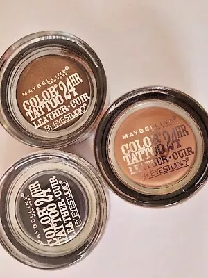 Maybelline Color Tattoo 24HR Metal Cream Gel Eyeshadow Pot Sealed Shade Choice • $7.99