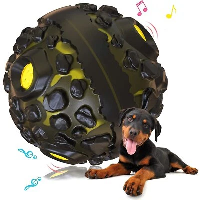 $16.90 • Buy Dog Toys Chewers For Aggressive Indestructible Squeaky Dog Chew Toy Fetch Ball
