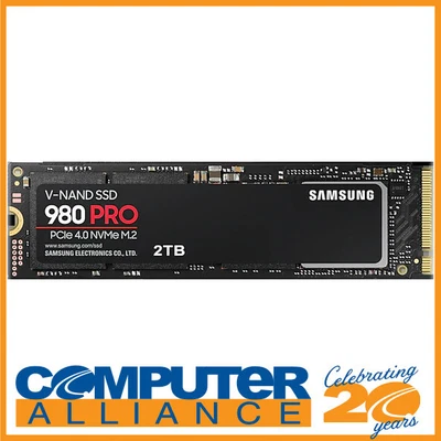 $289 • Buy 2TB Samsung 980 Pro M.2 PCIe SSD MZ-V8P2T0BW