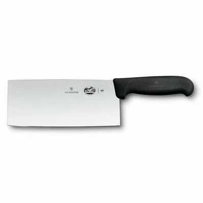 Victorinox Chinese 18cm Chefs Kitchen Meat Cleaver 18cm Fibrox Handle 5.4063.18 • $94.50