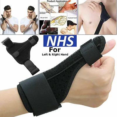 £5.50 • Buy Thumb Spica Support Strap Brace De Quervains Splint Tendonitis Sprain Arthritis