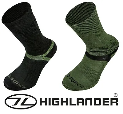 £8.99 • Buy Highlander Taskforce Army Style Combat Boot Hiking Military Cadet Socks