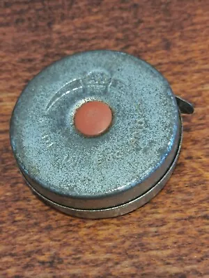 £5 • Buy VINTAGE - FISCO A1 - STEEL 2meter TAPE MEASURE - MADE IN ENGLAND - INCHES & CM 