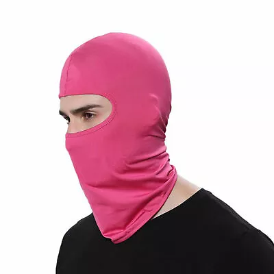 Thin Balaclava For Motorcycle Cycling Helmet Liner Full Face Cover UV Sunscreen • $4.99