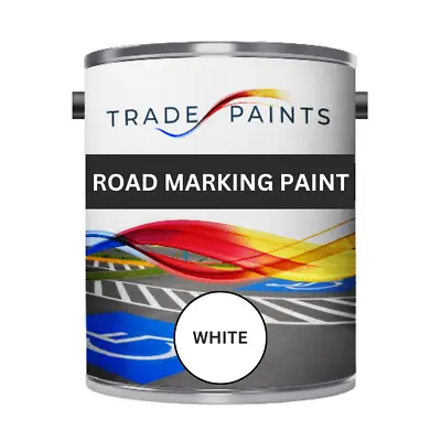 Chlorinated Rubber Road Marking Paint - Line Car Park - Touch Dry In 25 Mins • £56.99