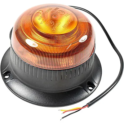 HQRP Amber Beacon Flashing Caution Safety Warning Strobe LED Light Screw Mount • $15.95