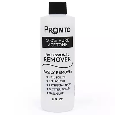 Pronto 100% Acetone Gel Nail Polish Remover - Gel Polish Remover For Nails | & & • $14.91