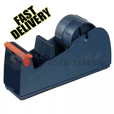 2  Heavy Duty Metal Bench Desktop Packing Tape Dispenser - Bd50 *fast Delivery* • £14.98