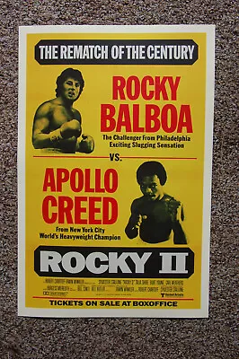 Rocky Movie Poster Lobby Part 2 #1 Sylvester Stallone Burgess Meredith  • $4