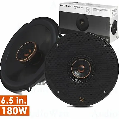 2x Infinity Reference REF-6532EX 165 Watts 6.5  2-Way Coaxial Speakers 6-1/2  • $56.99